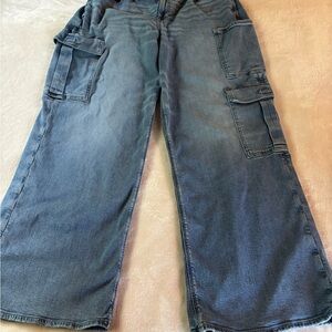 American Eagle Outfitters Blue Relaxed Fit Jeans